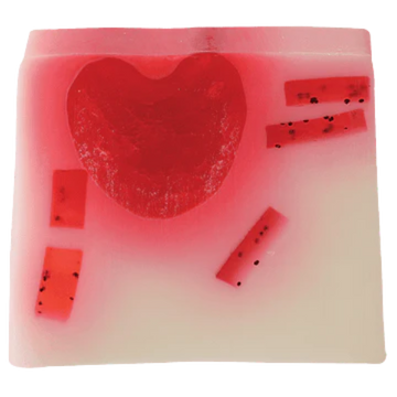 Crazy Cupid Soap Sliced