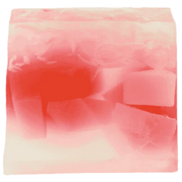 Plum Berry Ice Salt Soap Sliced