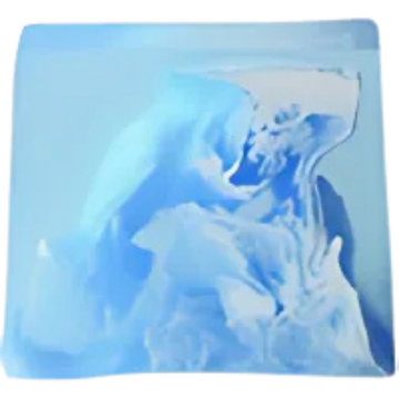 Crystal Waters Soap Sliced