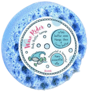 Wave Rider - Exfoliating Body Buffer Sponge