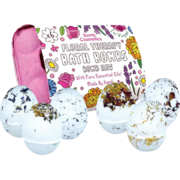 Bomb Raw Floral Therapy Bath Bombs Gift Pack