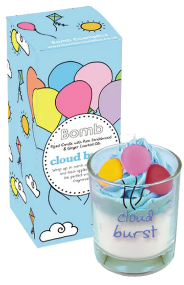 Cloud Burst Pipped Candle