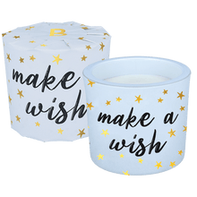 Make a Wish Wrapped Candle