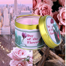 Day of the Flowers Tin Candle