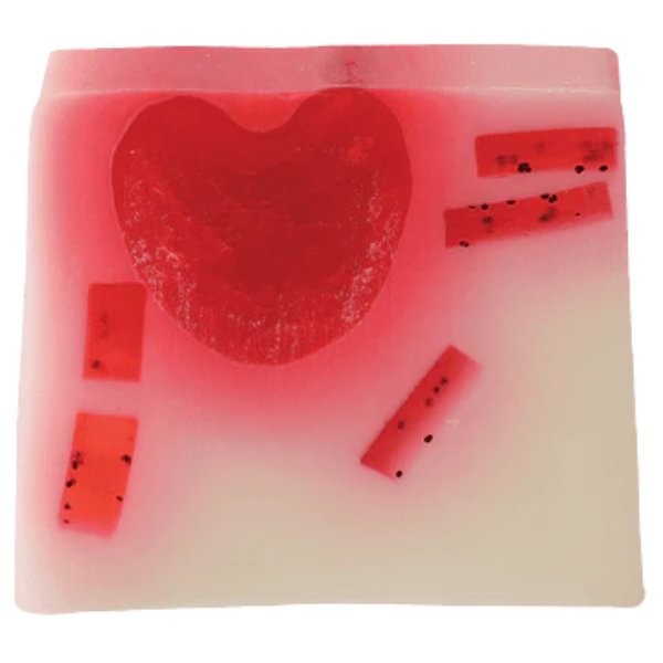 Crazy Cupid Soap Sliced