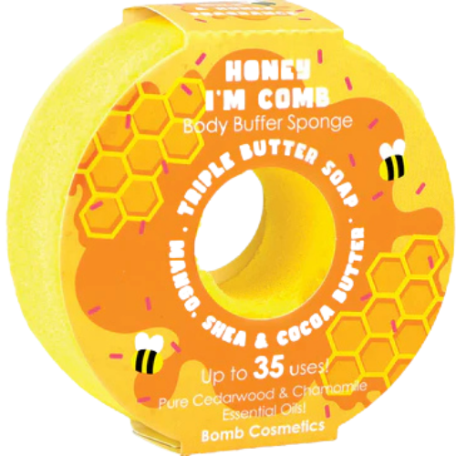 Honey I'm Comb Body Buffer Sponge