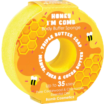 Honey I'm Comb Body Buffer Sponge