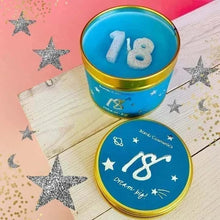 18th Birthday Tin Candle