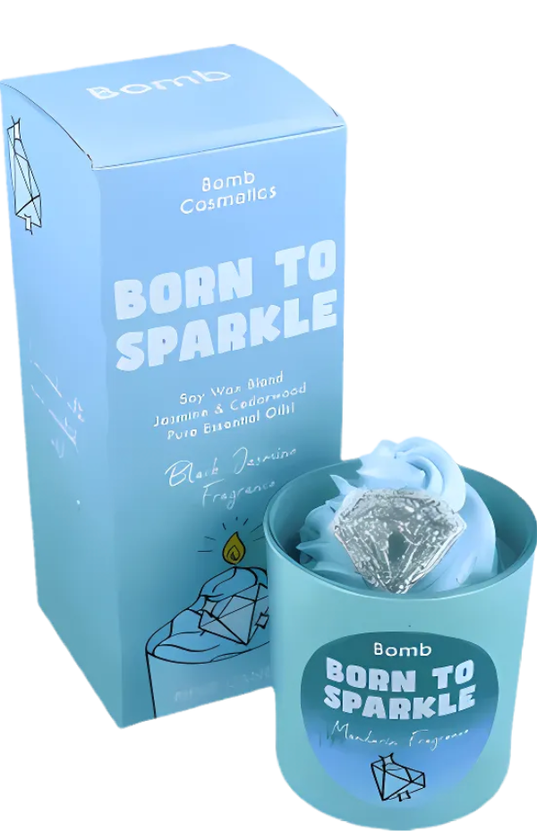 Born to Sparkle  Piped Candles