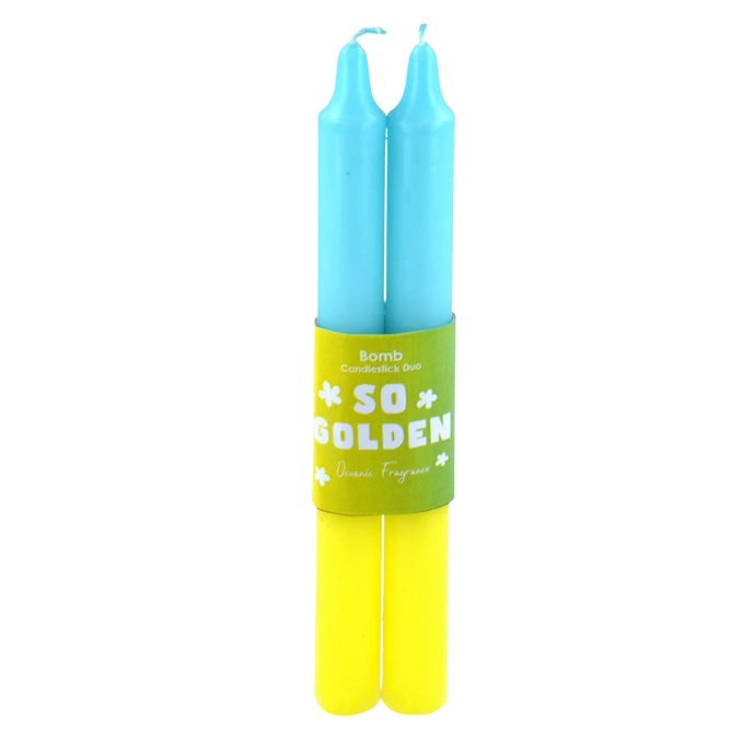 So Golden Candle Stick Duo
