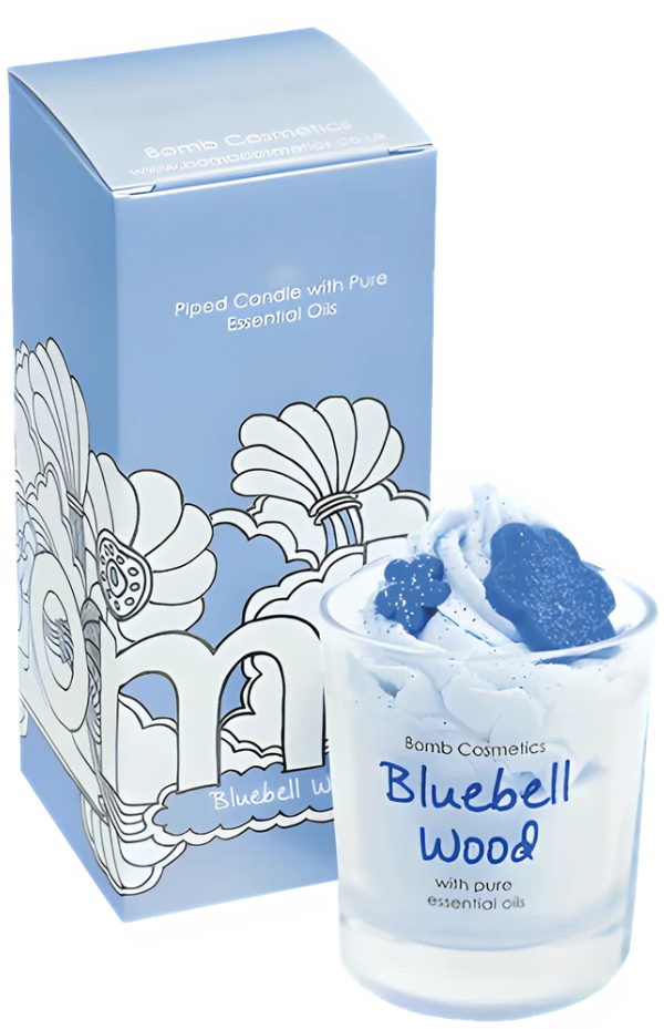 Bluebell Wood Piped Candles