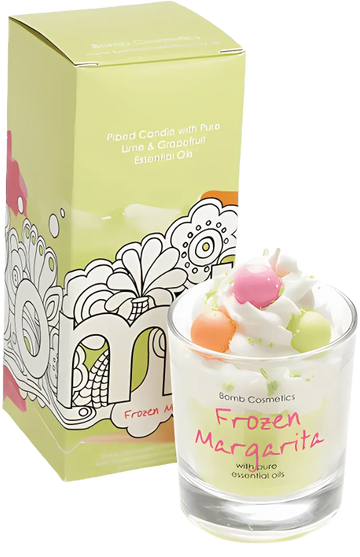 Frozen Maragarita Piped Candle
