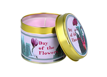 Day of the Flowers Tin Candle