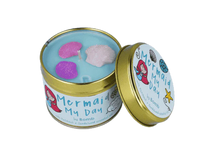 Mermaid My Day Tin Story Candle