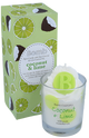 Coconut & Lime Piped Glass Candle