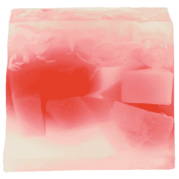 Plum Berry Ice Salt Soap Sliced