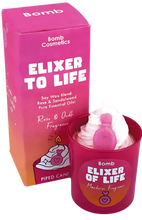 Elixir of Life Piped Glass Candle