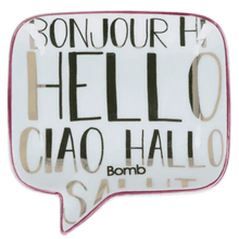 Hello All Language Soap Dish