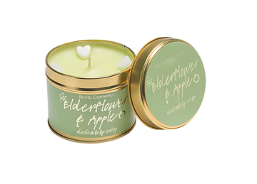 Elderflower & Apple Tin Candle