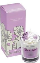 Star Girl Piped Candle