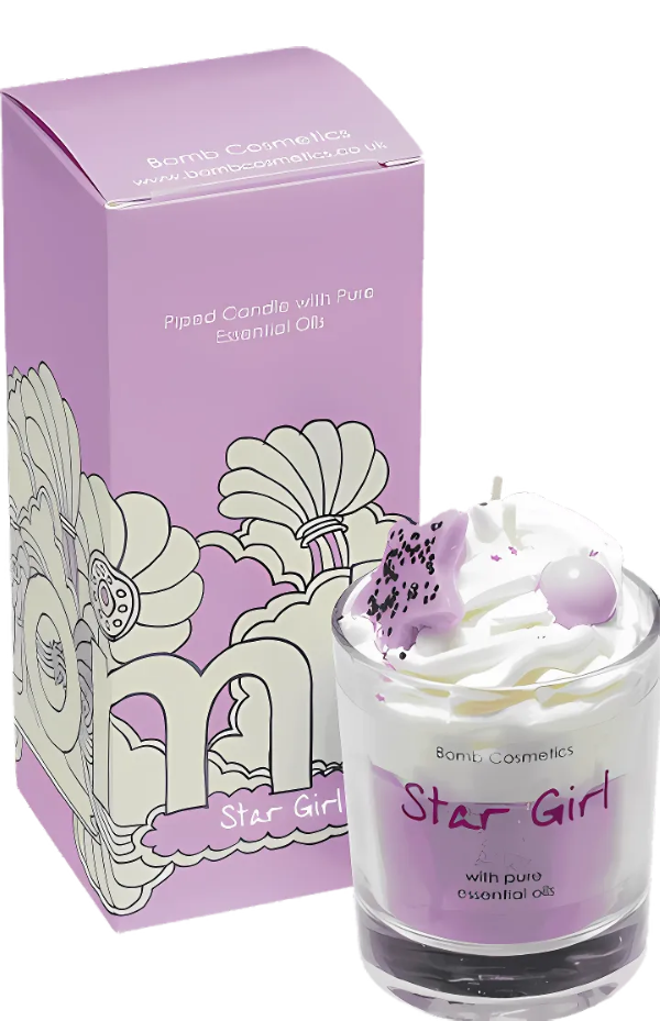 Star Girl Piped Candle