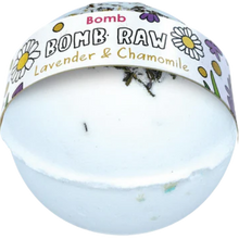 Lavender and Chamomile Vegan Bath bomb Raw