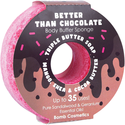 Better Than Chocolate Body Buffer Sponge