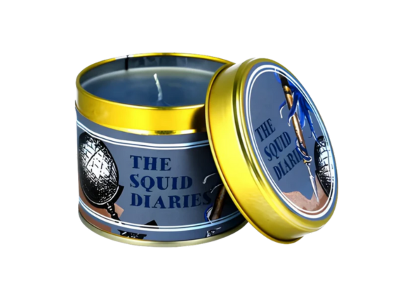 The Squid Diaries Tin Candle