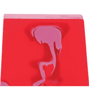 Ruby Vegas Soap Sliced
