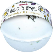 Lavender vegan RAW bath bomb