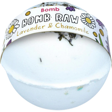 Lavender vegan RAW bath bomb