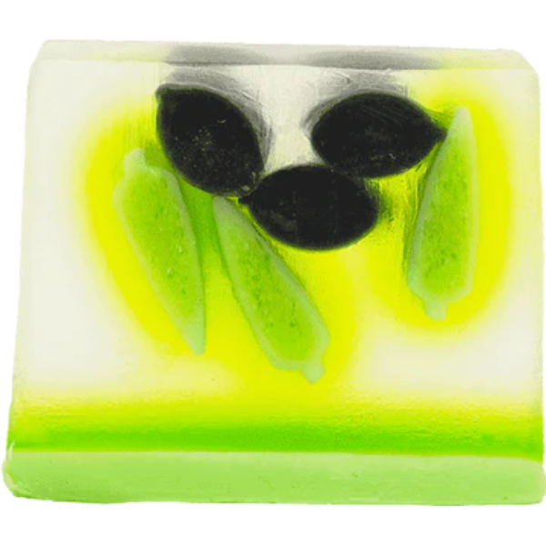 Olive Blossom Soap Sliced