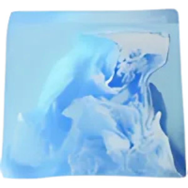 Crystal Waters Soap Sliced