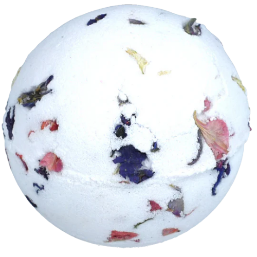 Field of Lilac Vegan RAW Bath bomb