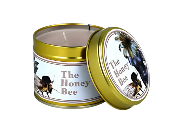 The Honey Bee Tin Candle