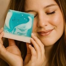 Sky at Night Soap Sliced