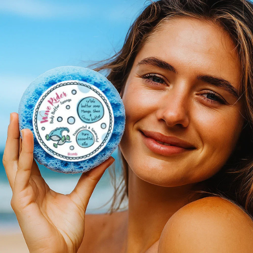 Wave Rider - Exfoliating Body Buffer Sponge