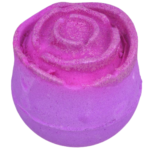Amethyst Rose Vegan Raw  Bath bomb