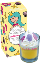 Shell-ebrations  Piped Candles