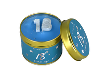 18th Birthday Tin Candle