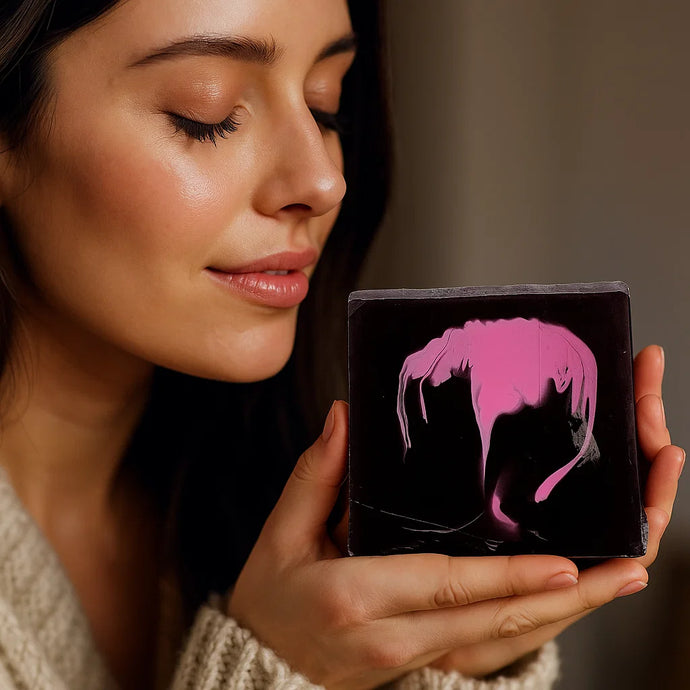 Dark Pleasure Soap Sliced