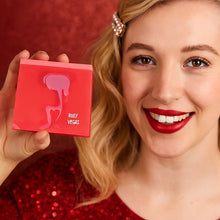 Ruby Vegas Soap Sliced