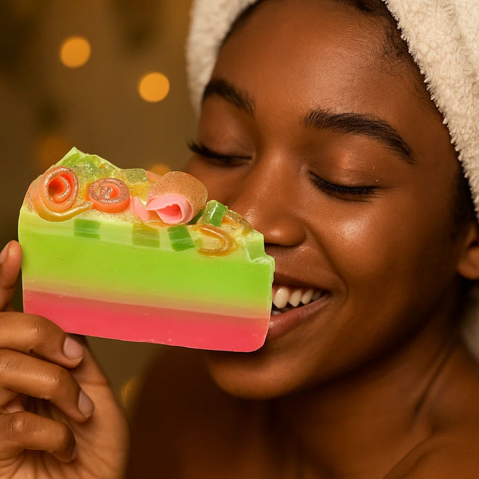 Jingleberry Soap Cake