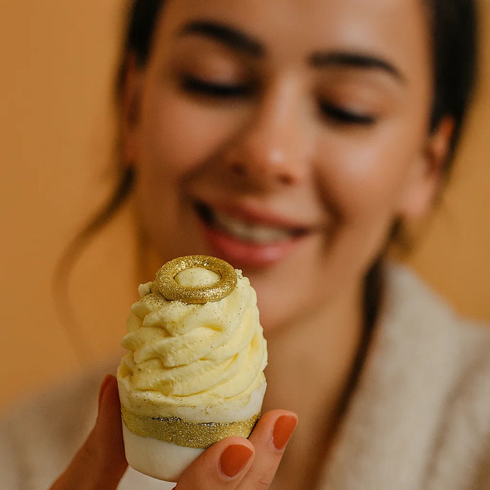 Five Gold Rings Bath Mallow