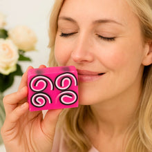 Ring of Roses Soap Sliced