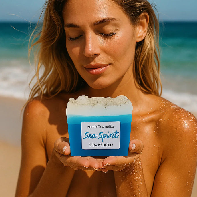 Sea Spirit Soap Sliced