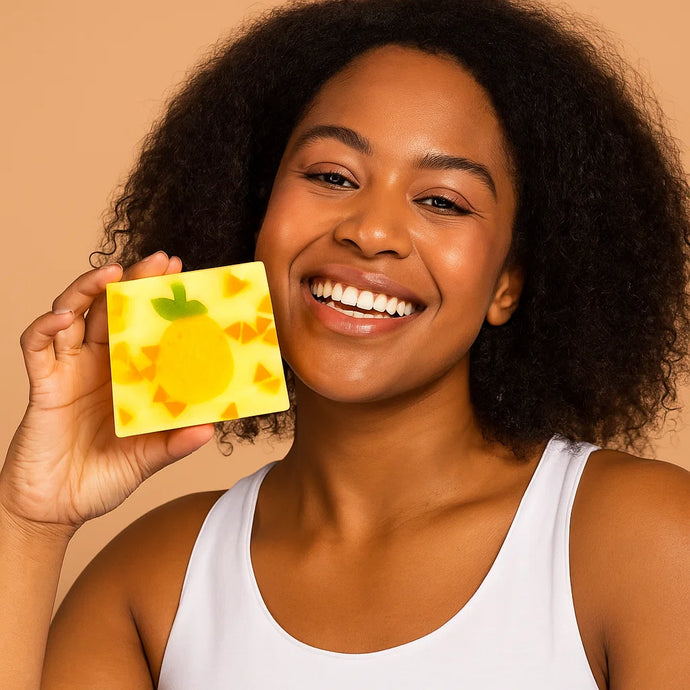 Tropic Like It's Hot Soap Sliced