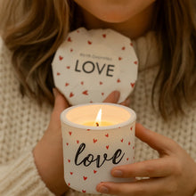 Love Wrapped Candle