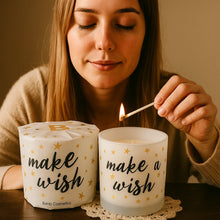 Make a Wish Wrapped Candle