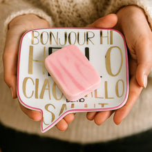 Hello All Language Soap Dish